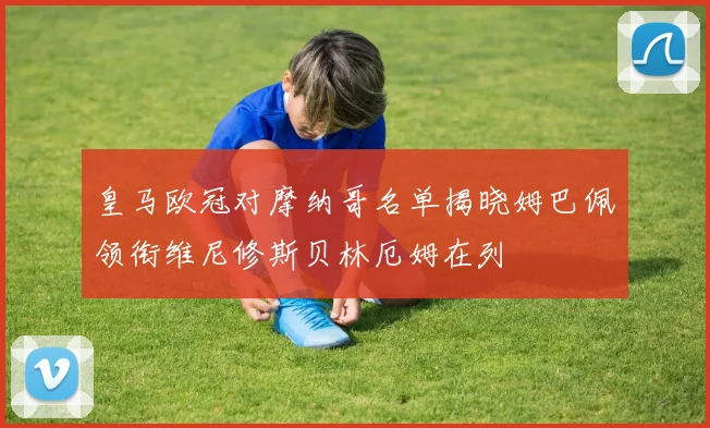 皇马欧冠对摩纳哥名单揭晓姆巴佩领衔维尼修斯贝林厄姆在列